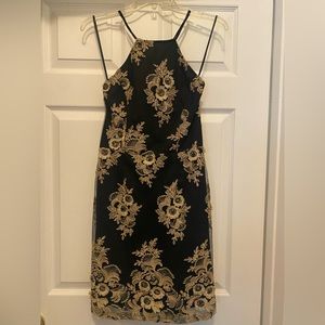 Juniors Mystic Los Angeles Black Dress